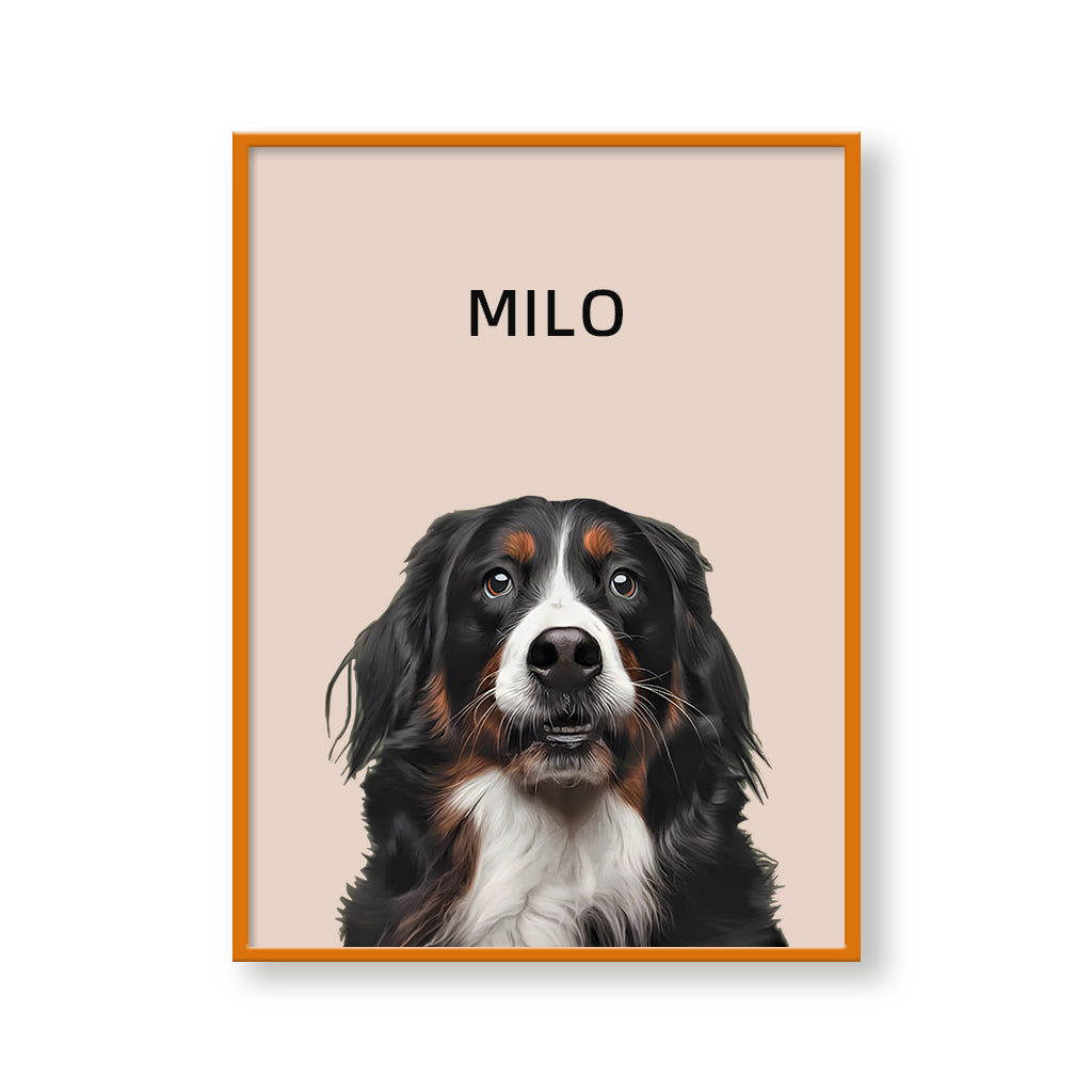 Custom Pet Portrait - One Pet