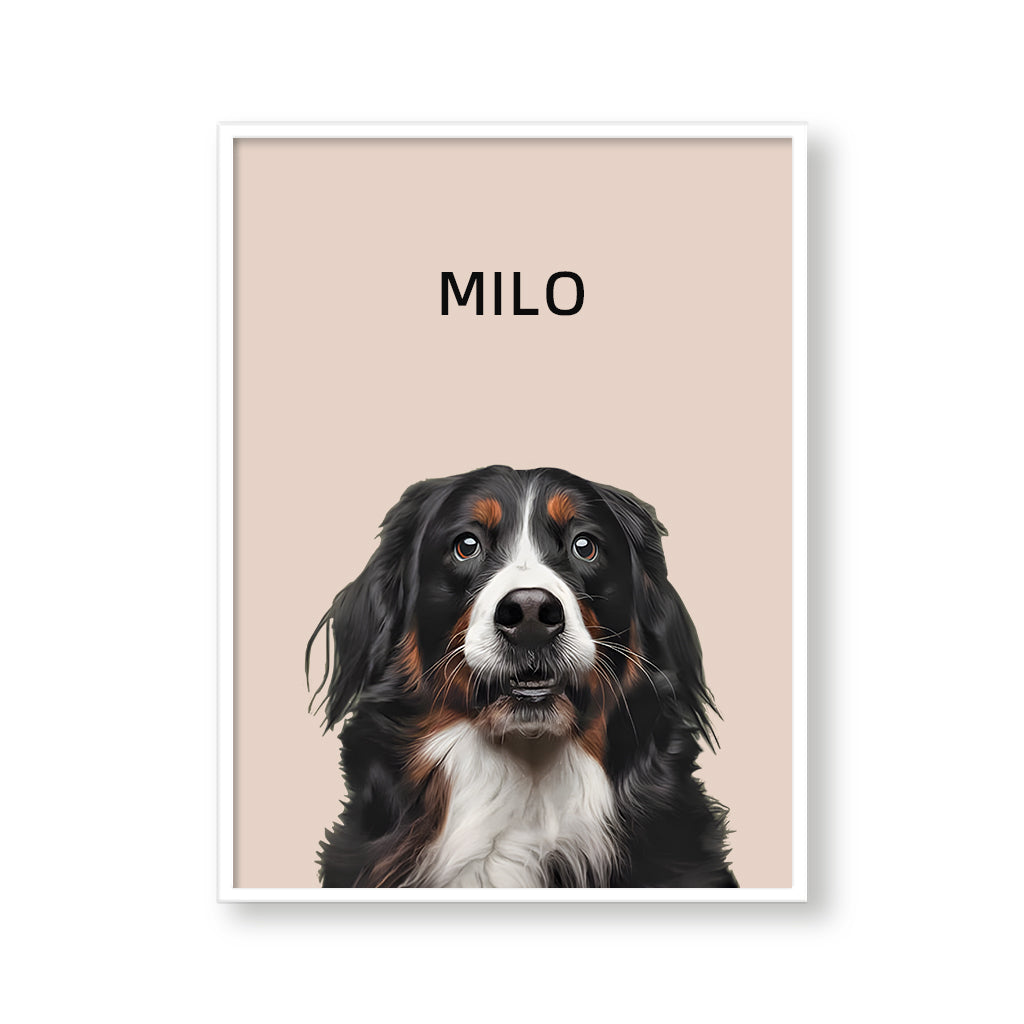 Custom Pet Portrait - One Pet