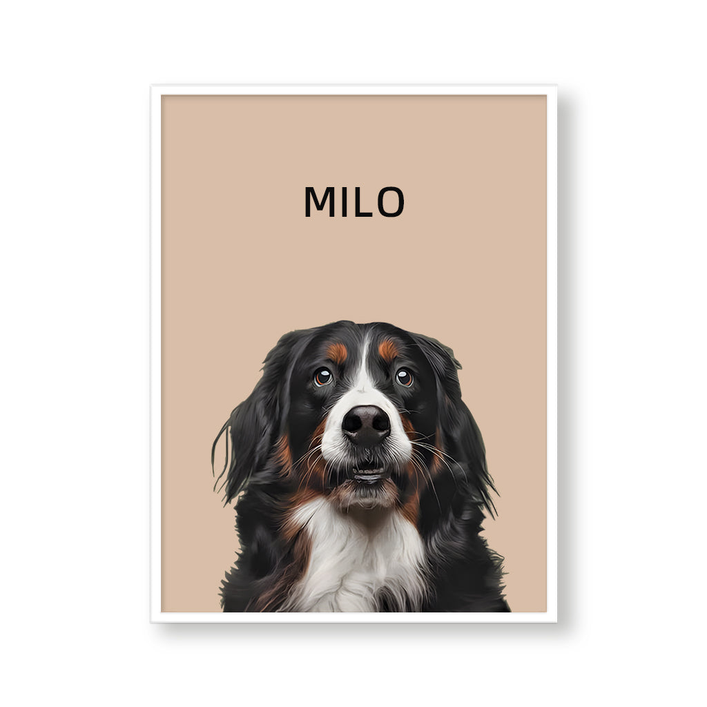 Custom Pet Portrait - One Pet
